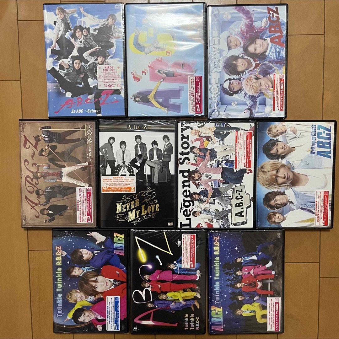 お取扱店 10枚セット！A.B.C-Z シングル DVD タレントグッズ - www