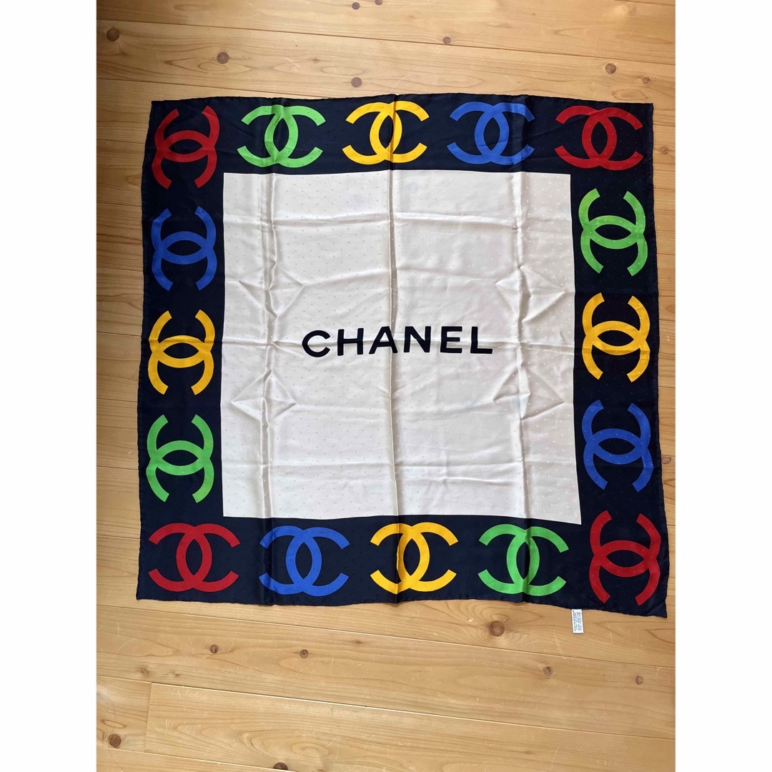 CHANEL(シャネル)のCHANEL スカーフ　ビンテージ レディースのファッション小物(バンダナ/スカーフ)の商品写真