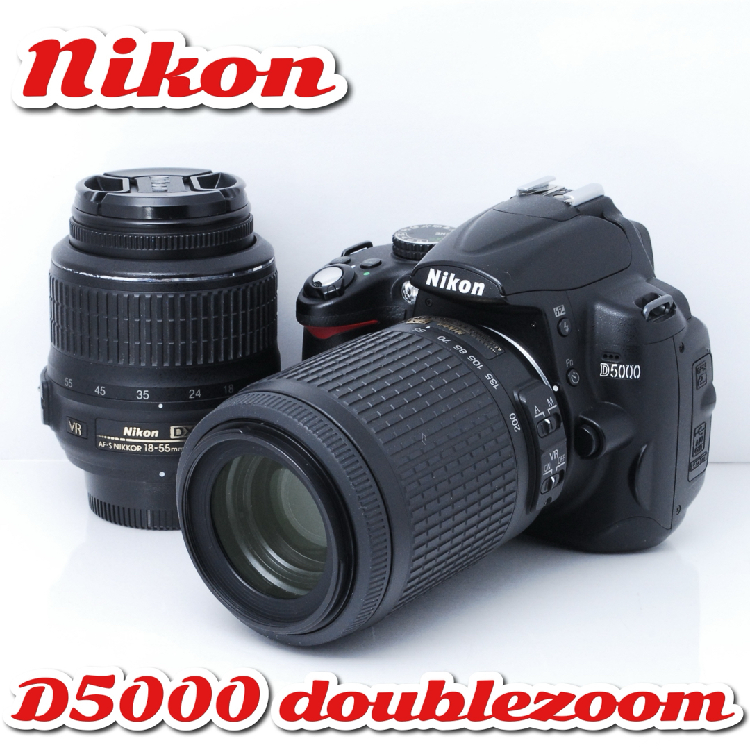 大幅値下げ！　Nikon D5000 全部付き　美品Nikon