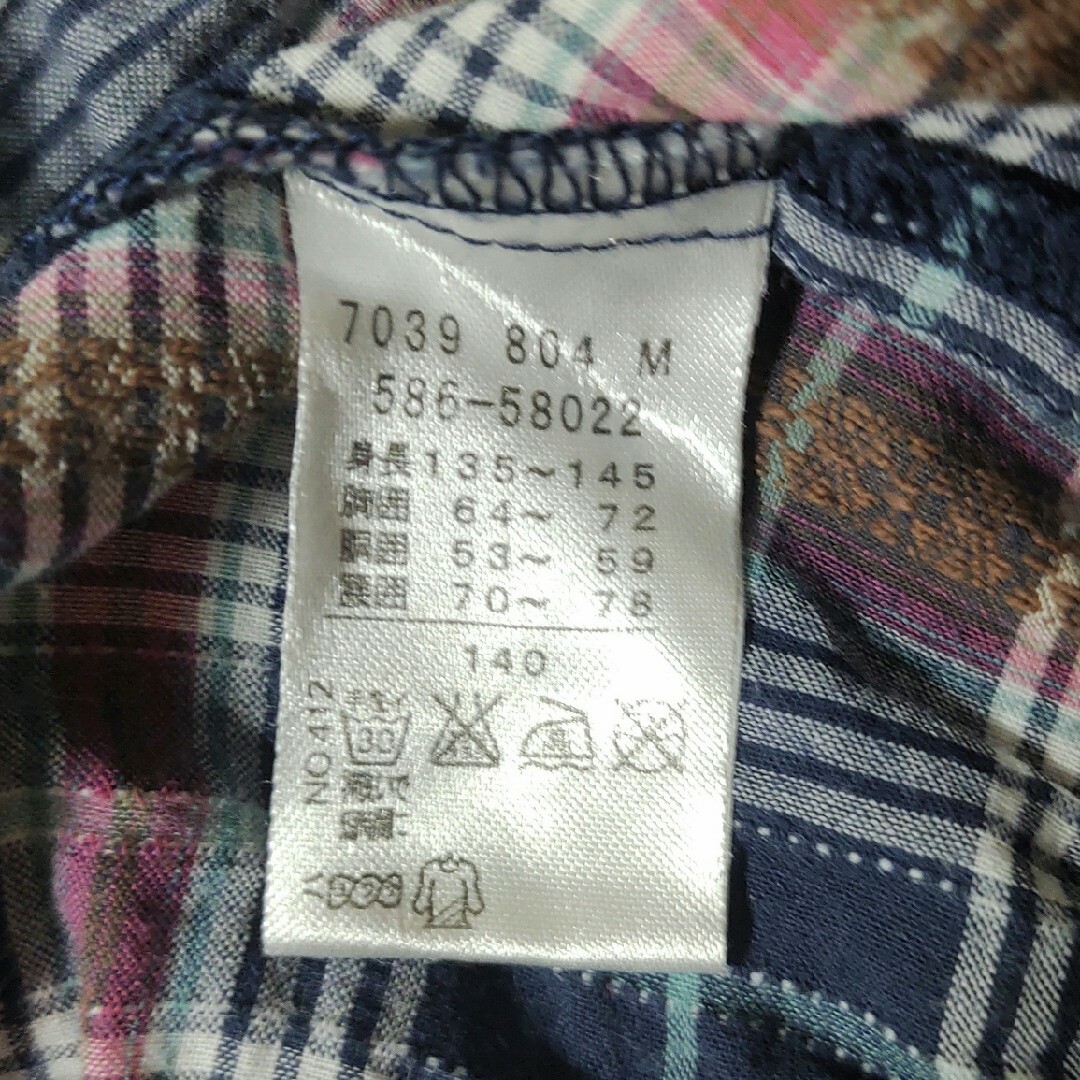 3can4on(サンカンシオン)の3can4onワンピース·140cm　lkkaチュニック·130cm キッズ/ベビー/マタニティのキッズ服女の子用(90cm~)(ワンピース)の商品写真