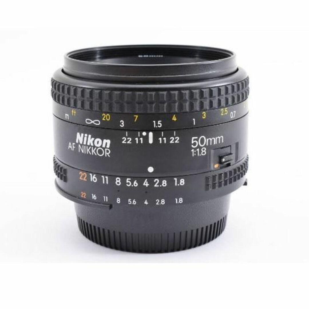 Nikon(ニコン)の◤標準レンズ 単焦点　Nikon AF NIKKOR 50mm F1.8 スマホ/家電/カメラのカメラ(レンズ(単焦点))の商品写真