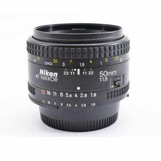 ニコン(Nikon)の◤標準レンズ 単焦点　Nikon AF NIKKOR 50mm F1.8(レンズ(単焦点))