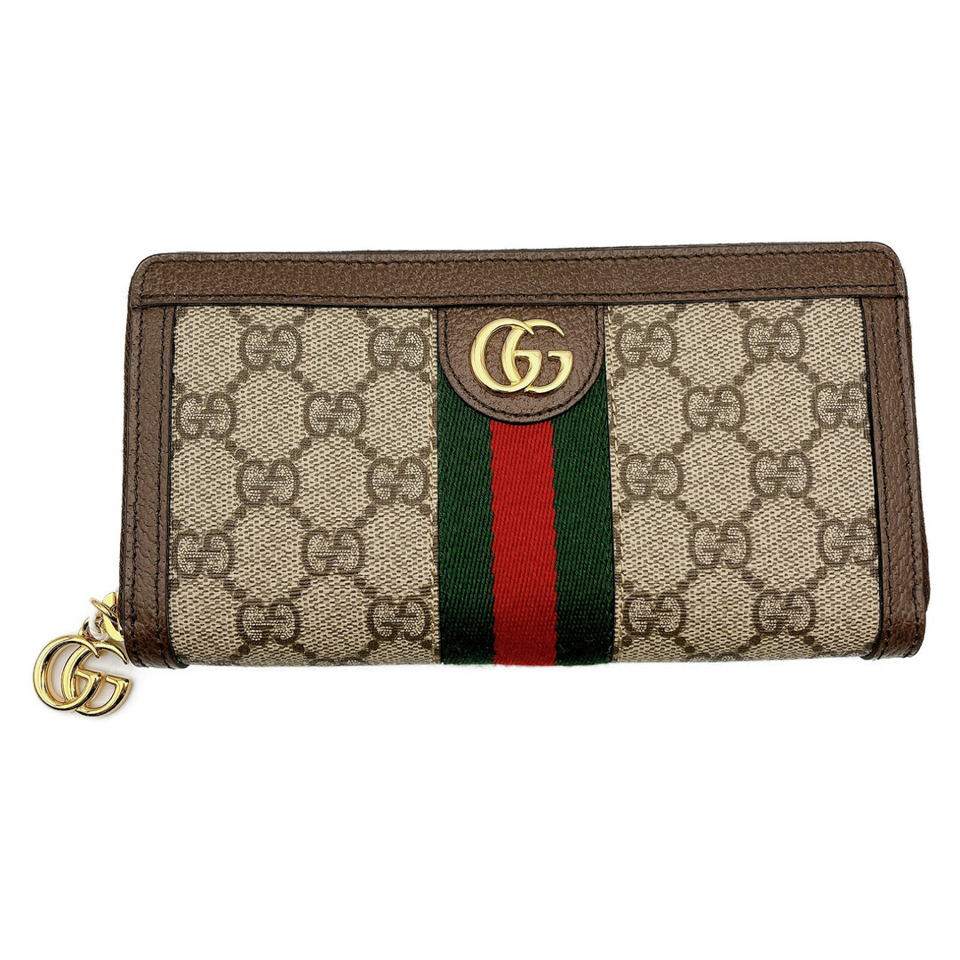 Gucci - グッチ GG ジップアラウンドウォレット ラウンド長財布の通販 ...