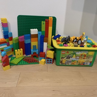 レゴデュプロ(レゴ デュプロ)のレゴ　デュプロ　LEGO duplo★1歳半から　大量　まとめ売り　基礎版付き(積み木/ブロック)