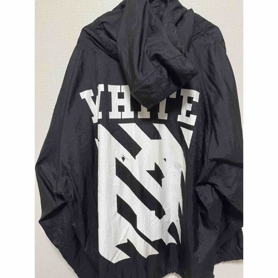 off-white ナイロン アノラックパーカー