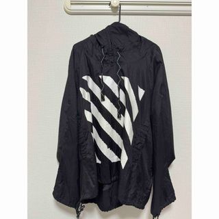 オフホワイト(OFF-WHITE)のoff-whiteアノラックパーカー(ナイロンジャケット)