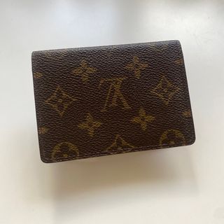 最終お値下げ❗【LOUISVUITTON】モノグラム　名刺、定期入れパスケース