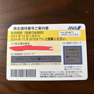 エーエヌエー(ゼンニッポンクウユ)(ANA(全日本空輸))のANA（全日空）優待券 (航空券)