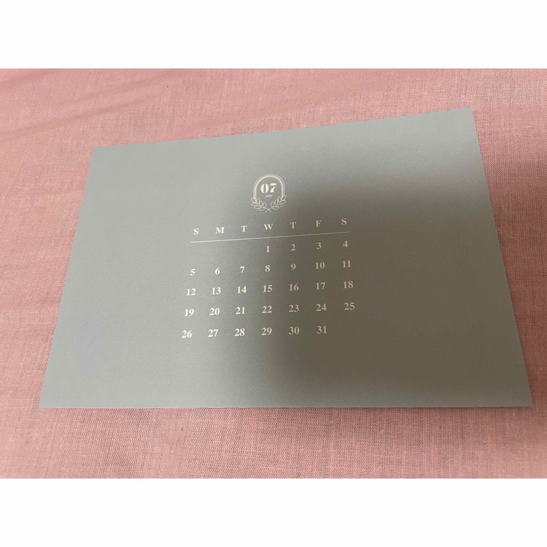 SF9 シーグリ　2020 カレンダー　ジュホ エンタメ/ホビーのCD(K-POP/アジア)の商品写真