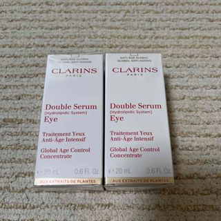 クラランス(CLARINS)のクラランス　ダブルセーラムアイEX 20ml  2本(アイケア/アイクリーム)