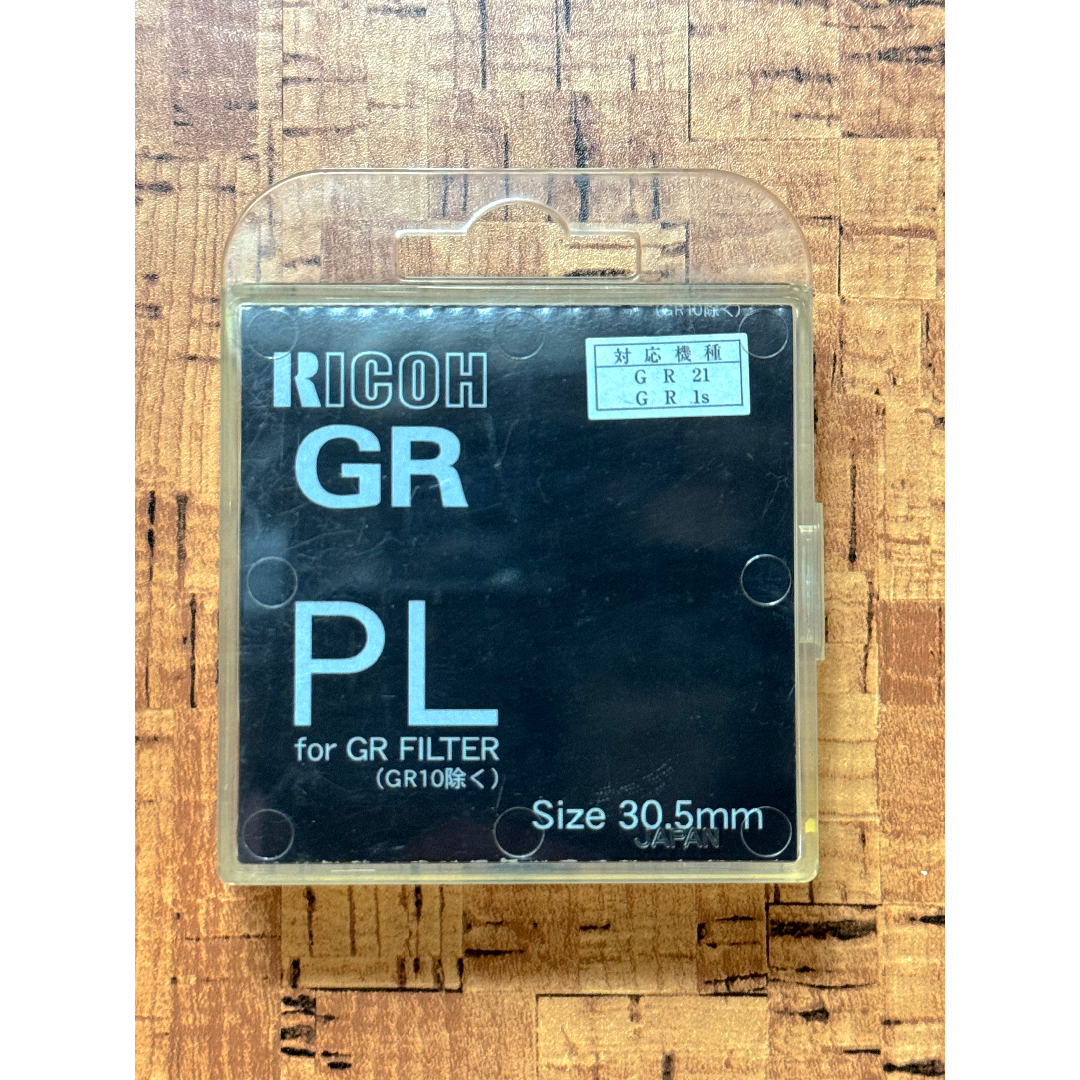 スマホ/家電/カメラRICOH GR用 PLフィルター 30.5mm GR21 GR1s