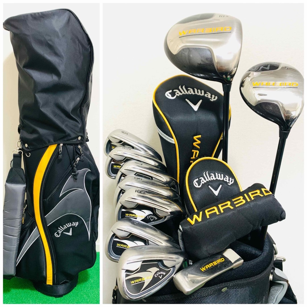 Callaway - 5998 Callaway WARBRID メンズ 右 ゴルフクラブフルセット