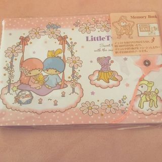 リトルツインスターズ(リトルツインスターズ)のキキララメモリーブック🌸新品✨(ノート/メモ帳/ふせん)