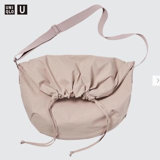 ユニクロ(UNIQLO)のUNIQLO U ドローストリングショルダーバッグ(ショルダーバッグ)