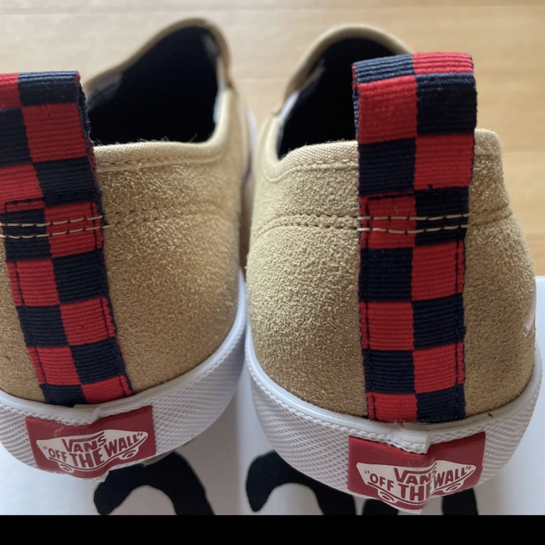 VANS(ヴァンズ)のVANS スリッポン  ベージュ メンズの靴/シューズ(スリッポン/モカシン)の商品写真