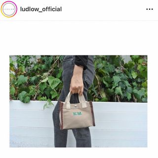 ラドロー(LUDLOW)のLUDLOW ラドロー×ロンハーマン ショルダーバッグ ロンハーマン別注　美品(トートバッグ)