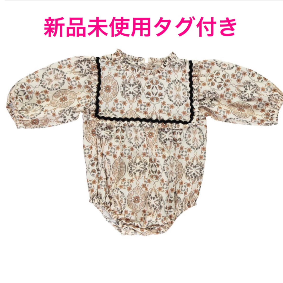 Caramel baby&child (キャラメルベビー&チャイルド)のBebe Organic Gabriella べべオーガニック　ロンパース キッズ/ベビー/マタニティのベビー服(~85cm)(ロンパース)の商品写真