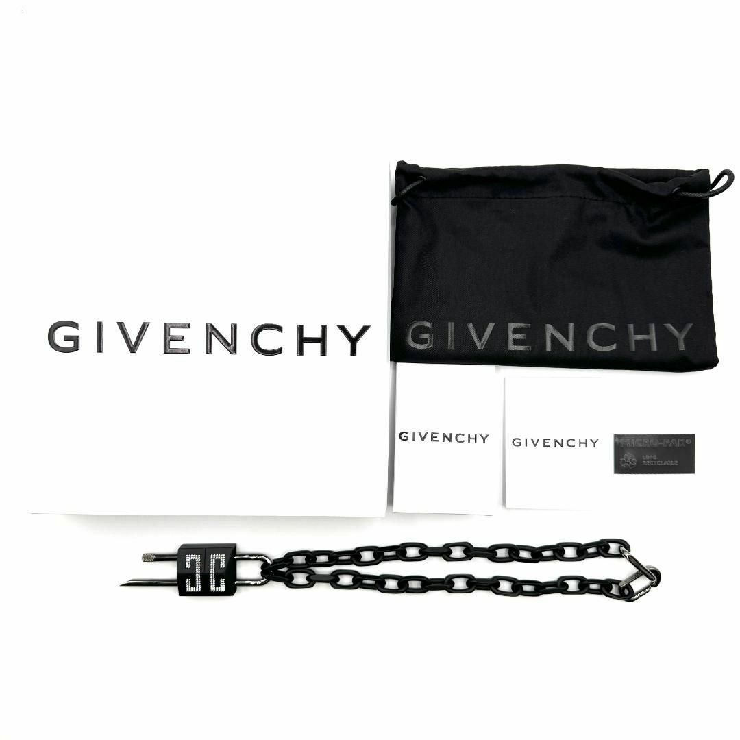 GIVENCHY【定価16万・希少】ジバンシー ネックレス ペンダント クリスタル メンズ