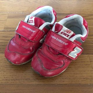 ニューバランス(New Balance)のニューバランス　赤　15.0cm(スニーカー)