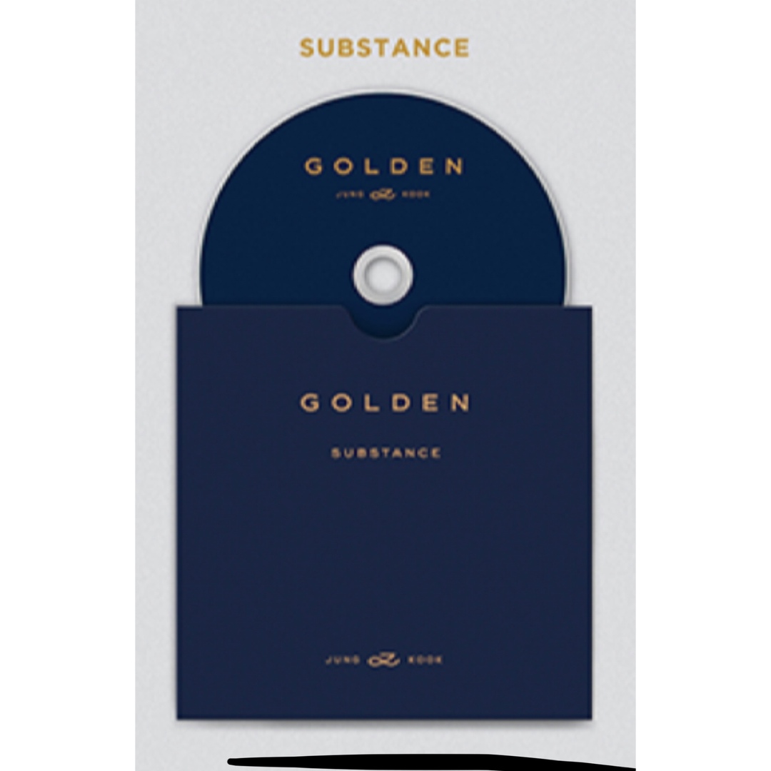 防弾少年団(BTS)(ボウダンショウネンダン)のBTS  GOLDEN  アルバム  SUBSTANCE JUNGKOOK エンタメ/ホビーのCD(K-POP/アジア)の商品写真