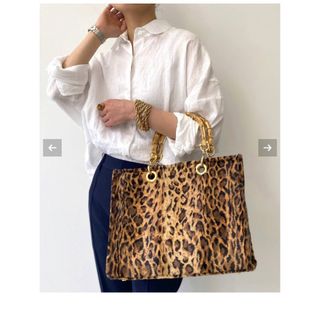 アパルトモンドゥーズィエムクラス(L'Appartement DEUXIEME CLASSE)のLAppartement  アパルトモンLeopard Bamboo Bag(トートバッグ)