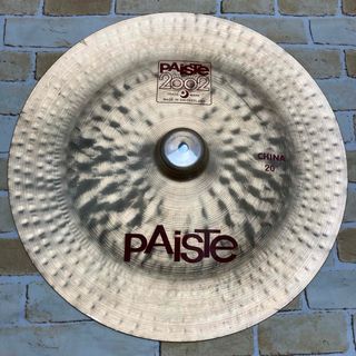 パイステ(Paiste)の状態良好 PAiSTe パイステ 2002 チャイナシンバル 20インチ(シンバル)