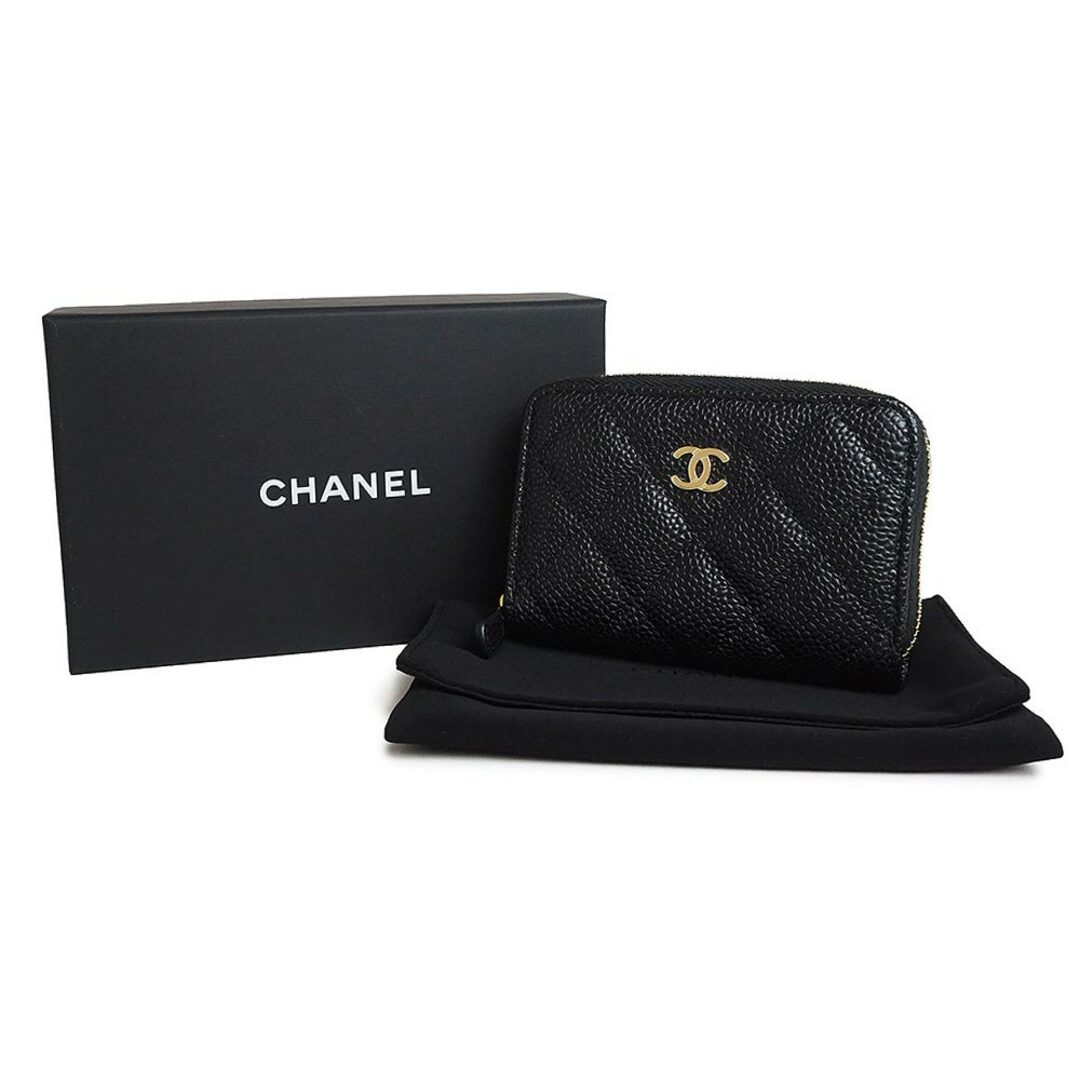 CHANEL【シャネル】コインケース 小銭入れ ブラック 黒