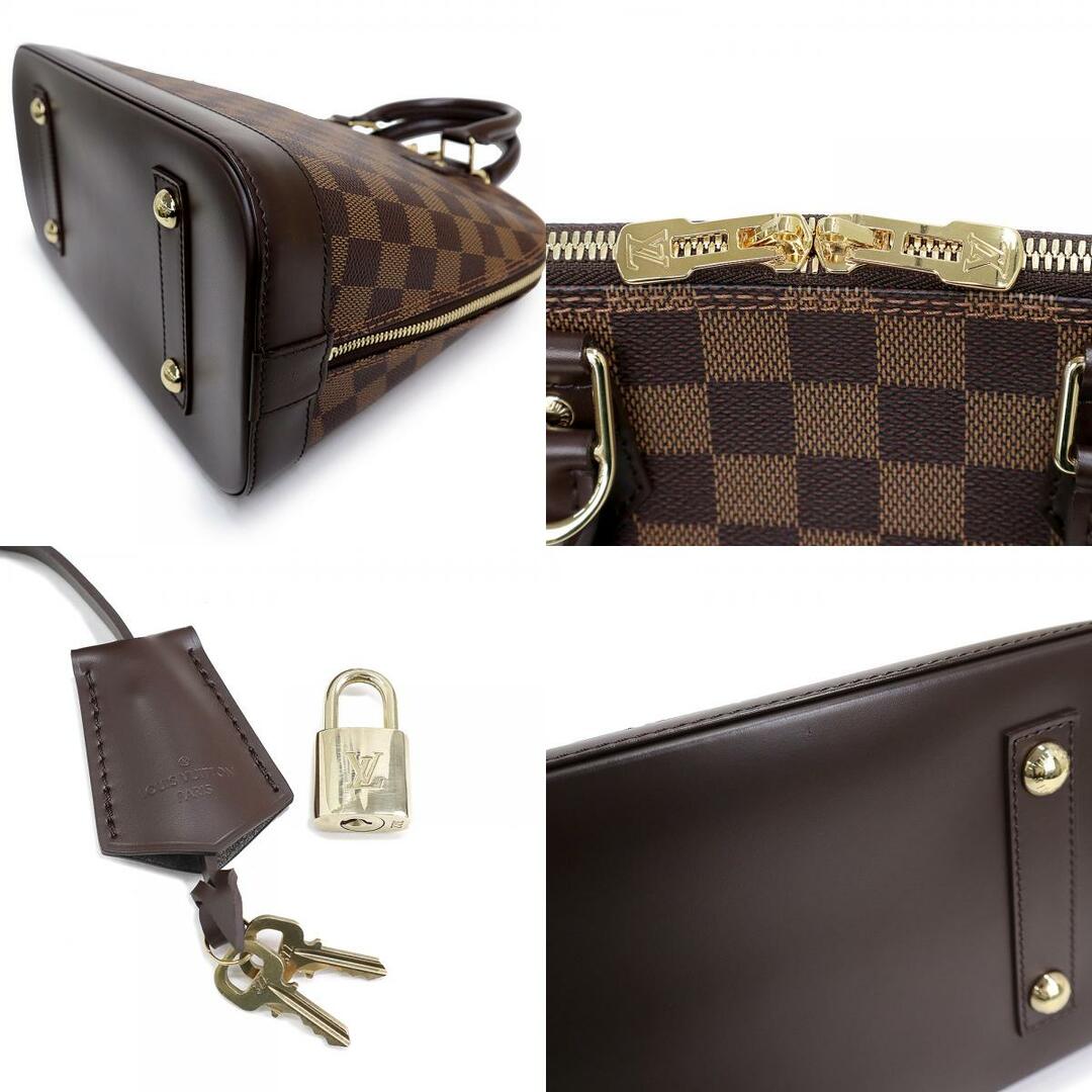 ルイ ヴィトン アルマ PM ハンドバッグ ダミエ レザー ブラウン 茶 ゴールド金具 N53151 LOUIS VUITTON（未使用　展示品）