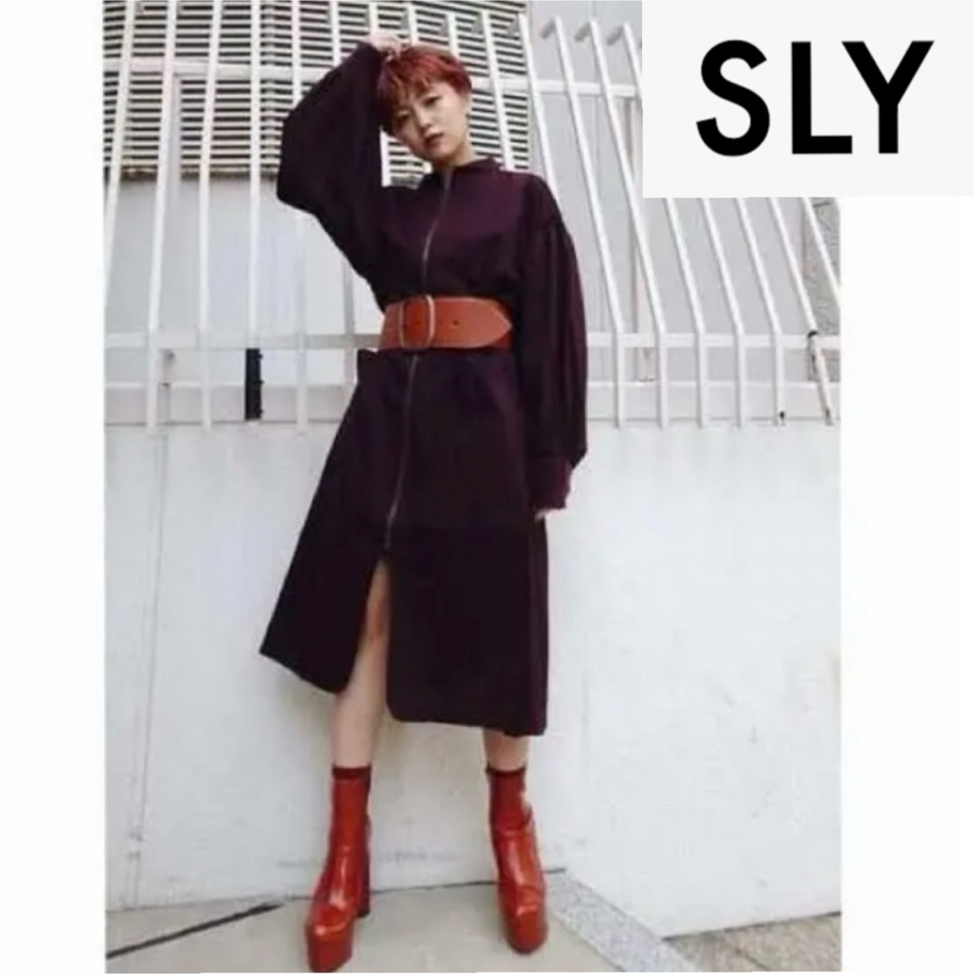 SLY(スライ)のSLY VOLUME SLEEVE LONG BZ  ボルドー レディースのジャケット/アウター(ブルゾン)の商品写真