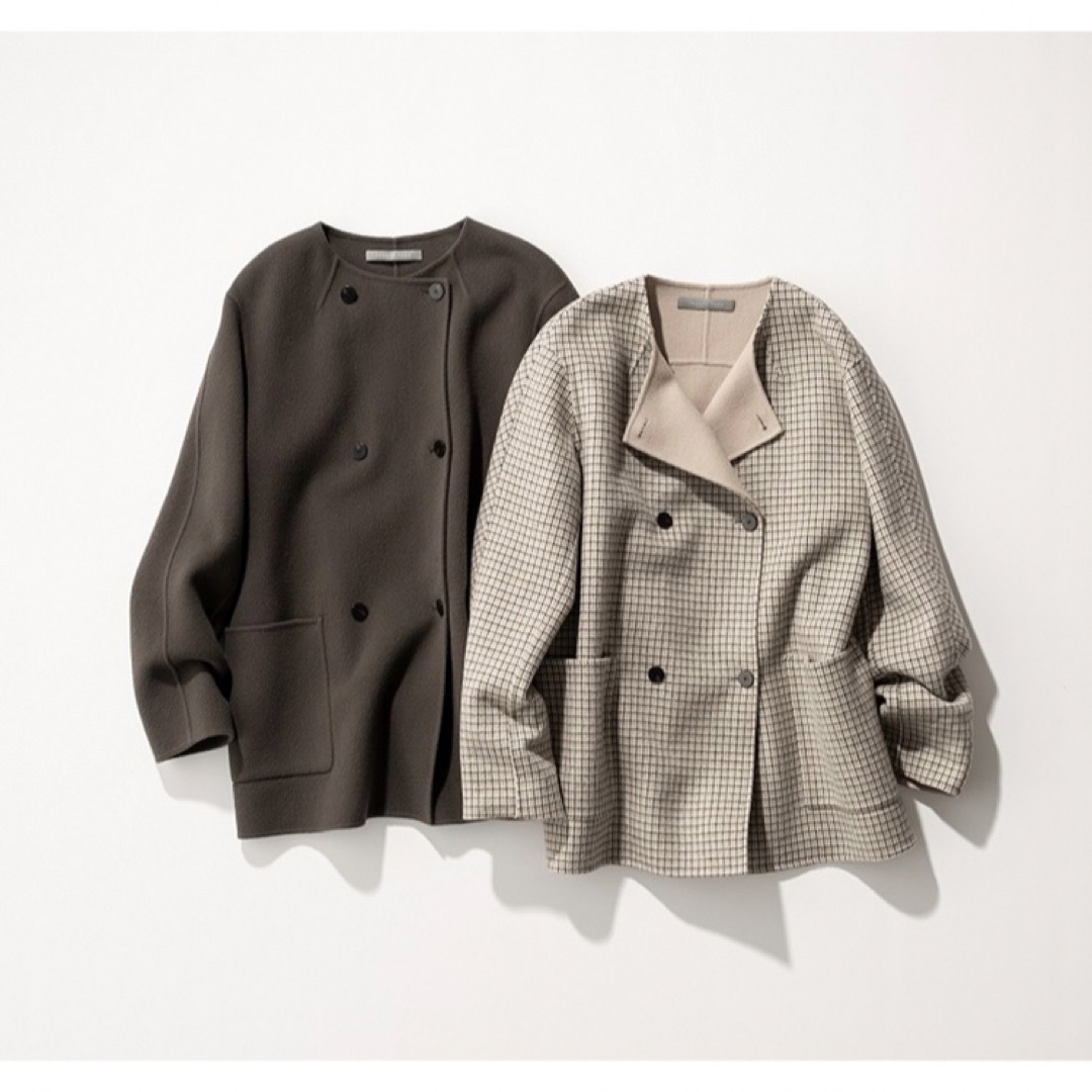 Theory luxe 22aw ショート丈コート