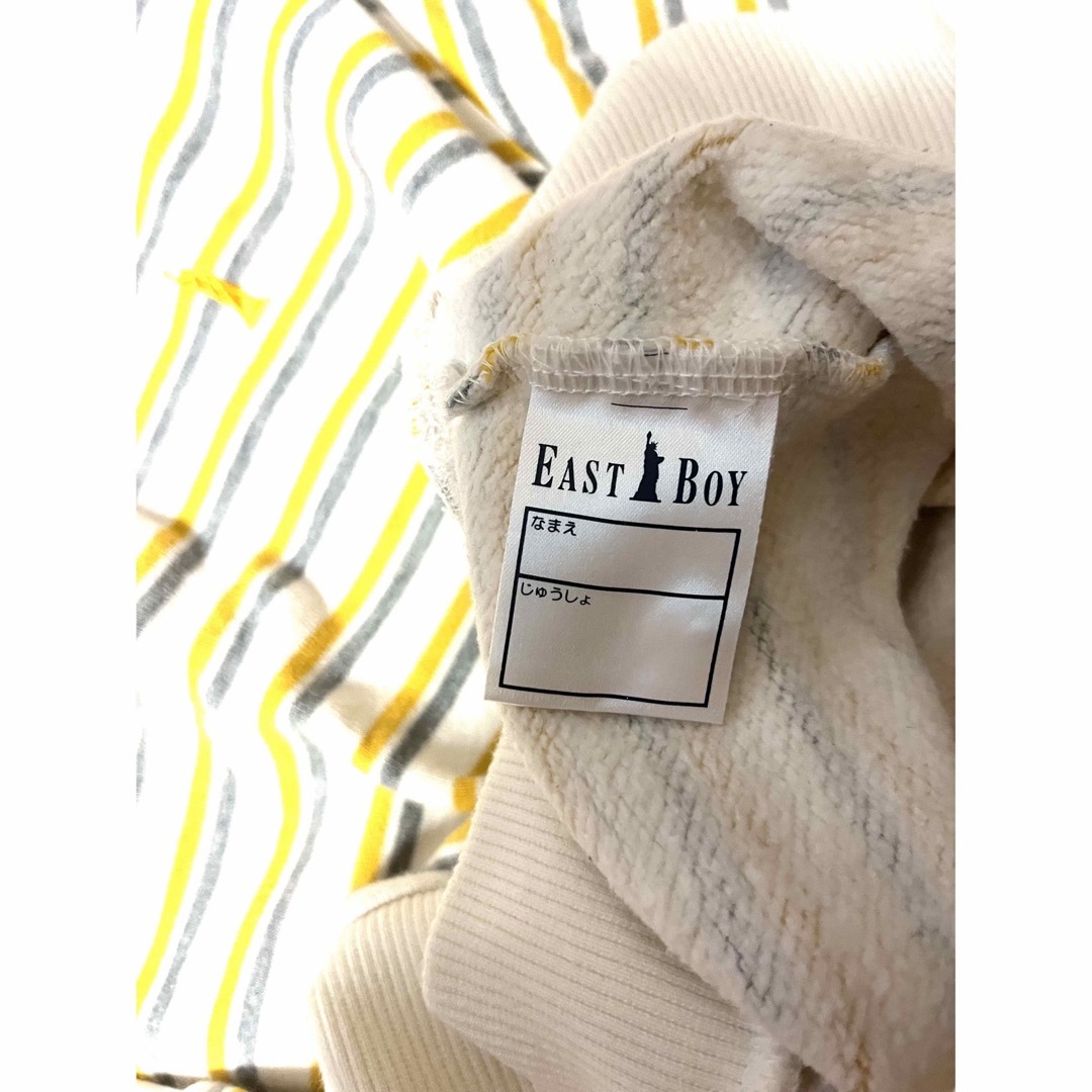 EASTBOY(イーストボーイ)の【120cm】イーストボーイ　ボーダーTシャツ キッズ/ベビー/マタニティのキッズ服男の子用(90cm~)(Tシャツ/カットソー)の商品写真