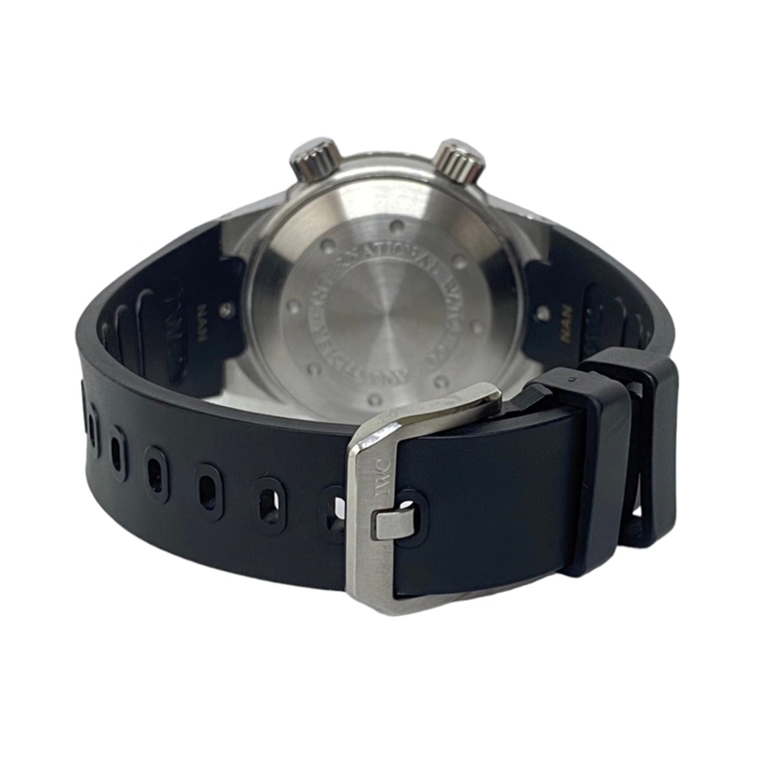 IWC(インターナショナルウォッチカンパニー)の　インターナショナルウォッチカンパニー IWC アクアタイマー IW354807 ブラック SS/純正ベルト/純正尾錠 メンズ 腕時計 メンズの時計(その他)の商品写真