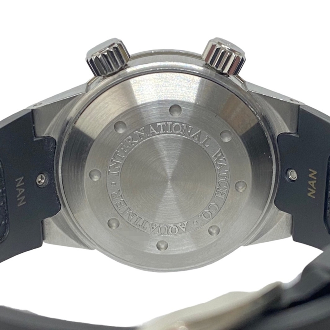 IWC(インターナショナルウォッチカンパニー)の　インターナショナルウォッチカンパニー IWC アクアタイマー IW354807 ブラック SS/純正ベルト/純正尾錠 メンズ 腕時計 メンズの時計(その他)の商品写真