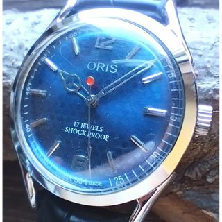 オリス(ORIS)の●美品！●オリス■ORIS 手巻き機械式ヴィンテージメンズ腕時計アンティーク(腕時計(アナログ))