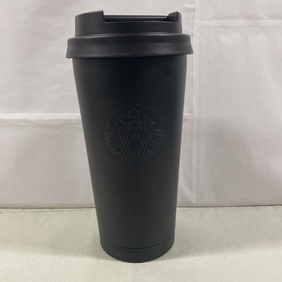 Starbucks Coffee(スターバックスコーヒー)のスターバックス　ステンレスTOGOロゴタンブラー　マットブラック 473ml インテリア/住まい/日用品のキッチン/食器(タンブラー)の商品写真