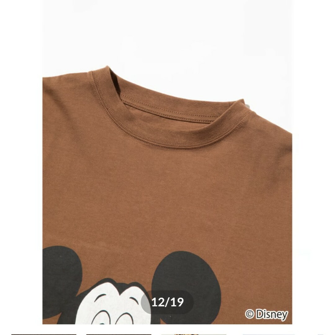 wcj ミッキー Tシャツ ブラウン ディズニー 100 コラボ 未開封 wcj ミッキー Tシャツ ブラウン ディズニー 100 コラボ 未開封