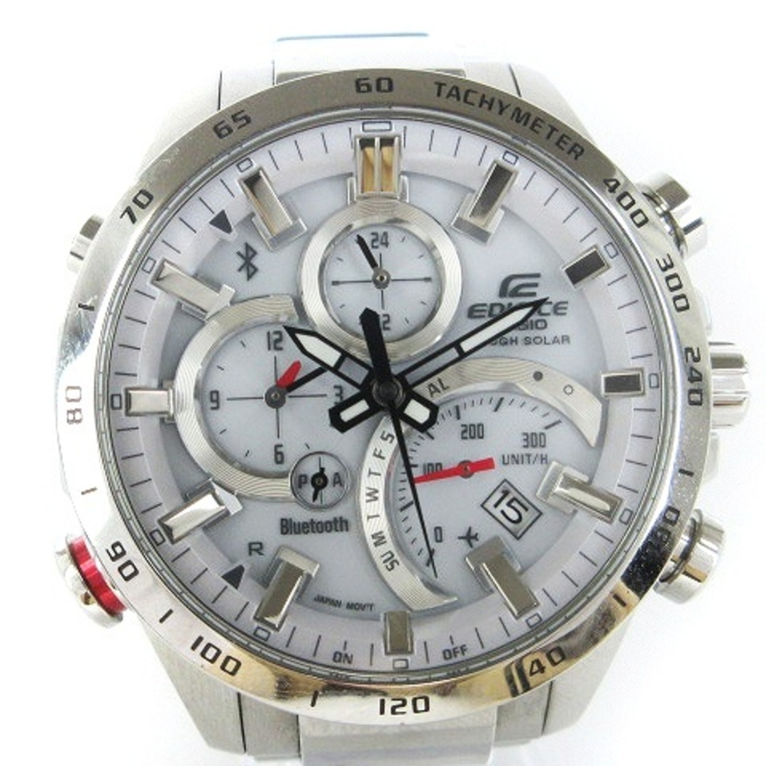 カシオ エディフィス 腕時計 ウォッチ タフソーラー シルバーカラー ■SM1のサムネイル