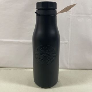 スターバックスコーヒー(Starbucks Coffee)のスターバックス　ステンレスロゴボトル　マットブラック　473ml(水筒)