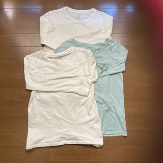 ユニクロ(UNIQLO)のユニクロ⭐︎ヒートテック⭐︎140⭐︎長袖⭐︎3枚セット(下着)