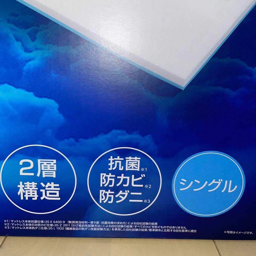 トゥルースリーパー　プレミアリッチ　シングル　低反発マットレス + 専用カバー インテリア/住まい/日用品のベッド/マットレス(マットレス)の商品写真