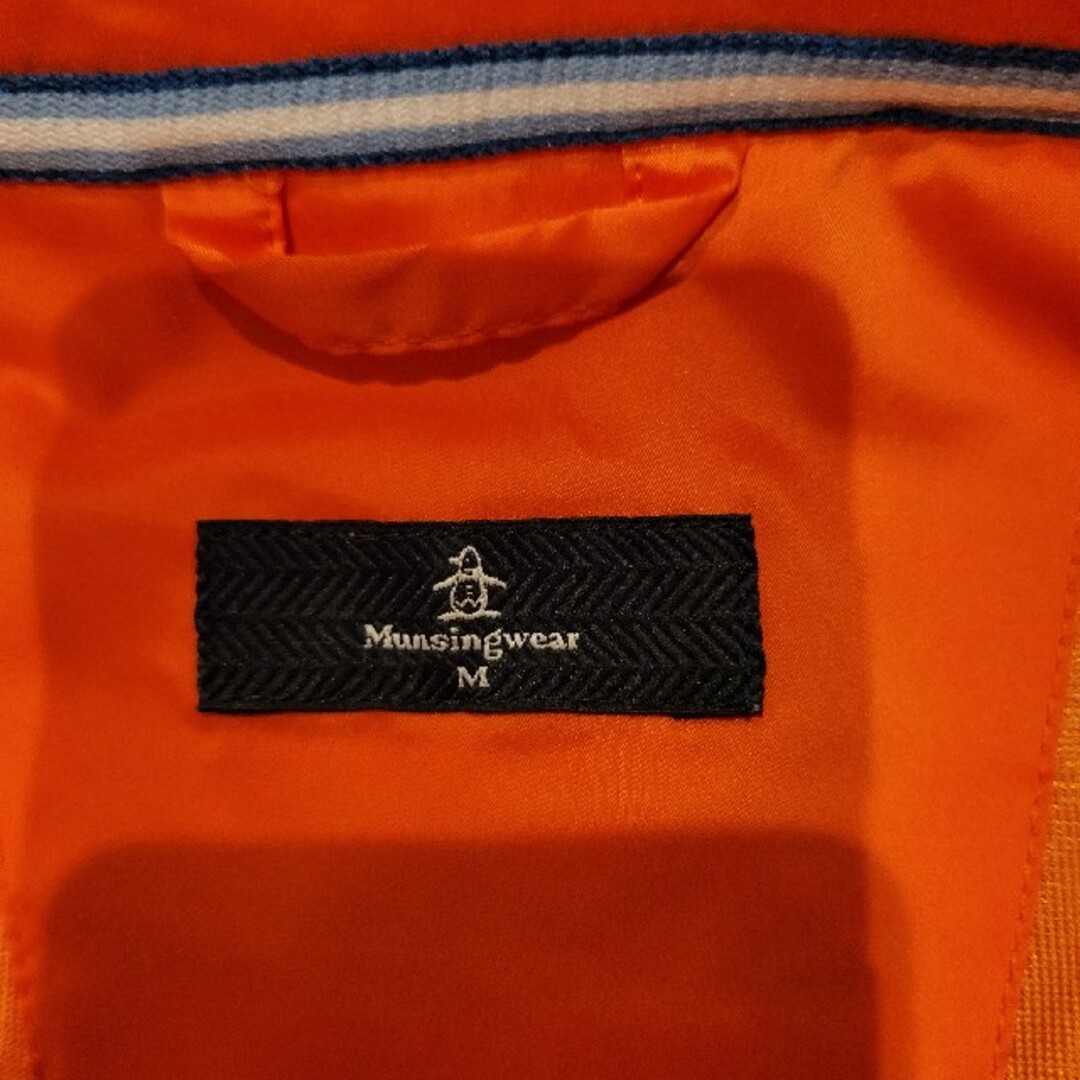 Munsingwear(マンシングウェア)のマンシングウェア　ダブルジップ　ブルゾン　Mサイズ スポーツ/アウトドアのゴルフ(ウエア)の商品写真