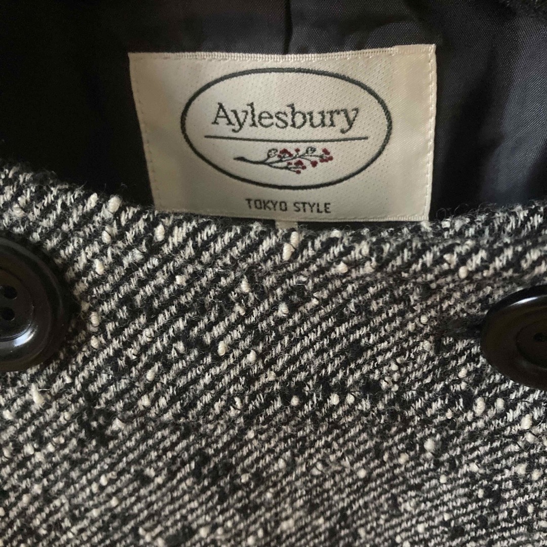 Aylesbury(アリスバーリー)のアリスバーリー　ノーカラーコート レディースのジャケット/アウター(ロングコート)の商品写真