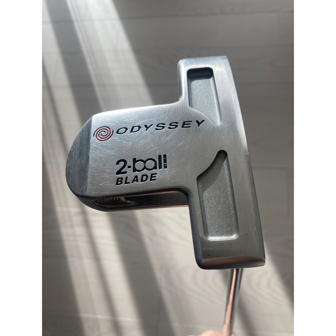 ★美品★岩田寛プロ使用 オデッセイ ホワイトホット2ボールブレード34インチ