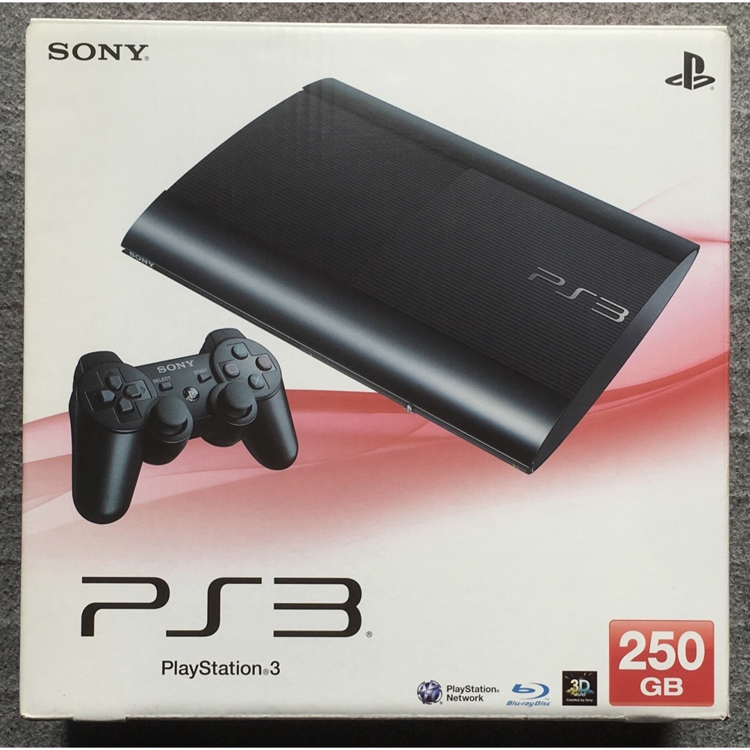 PlayStation3(プレイステーション3)のPlayStation3 4200B 箱説付き一式 エンタメ/ホビーのゲームソフト/ゲーム機本体(家庭用ゲーム機本体)の商品写真