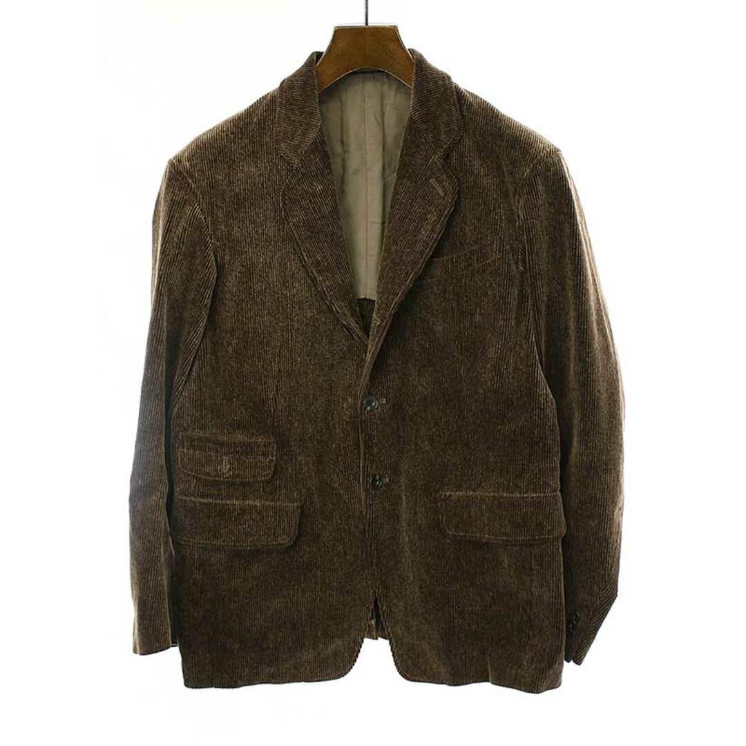 新品未使用品ＳOLD JOE オールドジョー 20AW SINGLE-BREASTED GENTS JACKET コーデュロイテーラードジャケット ブラウン 38