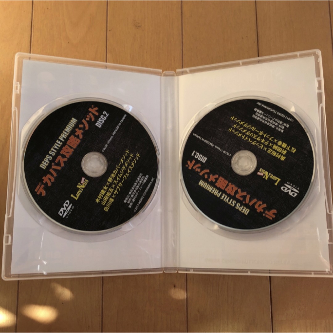 deps(デプス)のdeps DVD ブラックバス　4枚セット スポーツ/アウトドアのフィッシング(その他)の商品写真