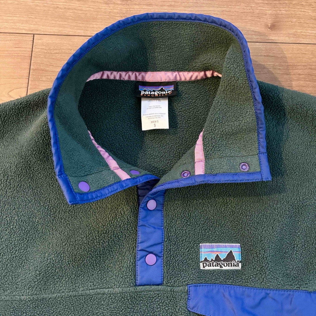 patagonia(パタゴニア)のPatagonia  旧タグ　ビンテージ　スナップTフリース　メンズS メンズのジャケット/アウター(その他)の商品写真