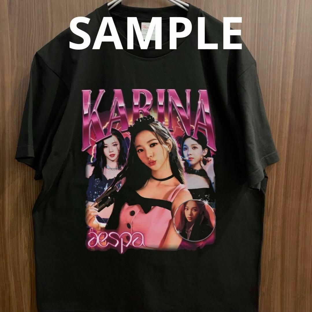 aespa karina カリナ Tシャツ rap hiphop musicの通販 by yutete aespa karina カリナ Tシャツ rap hiphop musicの通販 by yutete