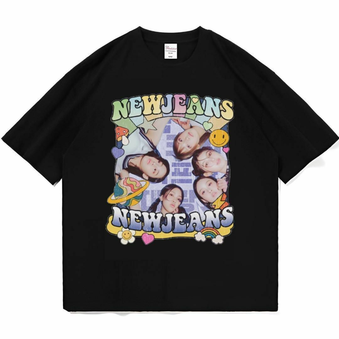 NEWJEANS ニュージーンズ Tシャツ hiphop music | フリマアプリ ラクマ