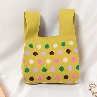 【並行輸入】トートバッグ ニット yknitbag5124(トートバッグ)